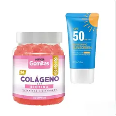 GENERICO - COLAGENO ADULTO GOMITAS SOTTCOR Y REGALO BLOQUEADOR REFRESCANTE