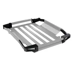 GENERICO - PARRILLA AERODINAMICA CON REJILLAS SILVER 140CM