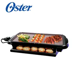OSTER - Plancha y parrilla para asar Oster® Bioceramic® CKSTGR5085