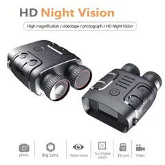 GENERICO - BINOCULAR GRABADORA CON VISION NOCTURNA Y DIURNA 1080P 4K