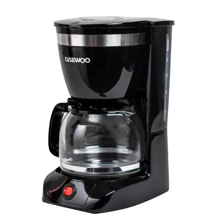 Cafetera Negra Dcm-1859 1.25l 12 Tazas
