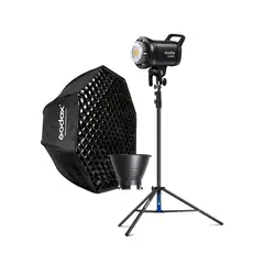 GODOX - Luz Continua SL60IID + Parante + Softbox FW120