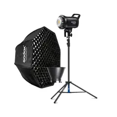 GODOX - Luz Continua SL60IID + Parante + Softbox FW140