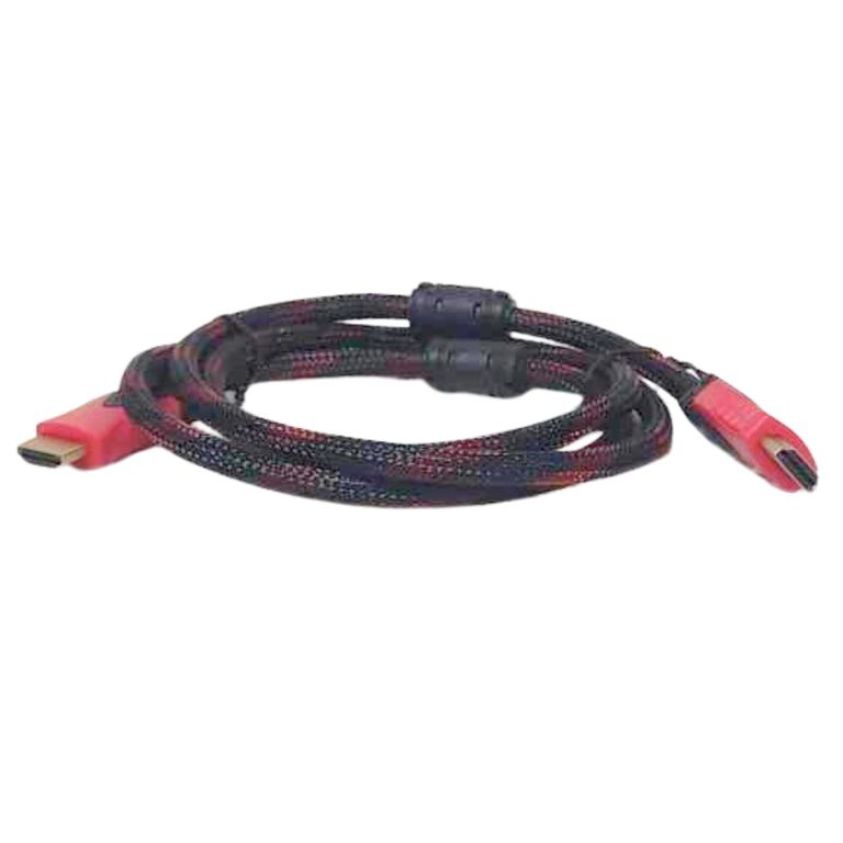 Cable Hdmi a Hdmi Macho Macho Mallado Premium HD De 5 metros