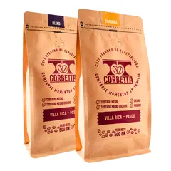 CORBETTA - Café de Especialidad Grano Dúo 500 Gr Villa Rica