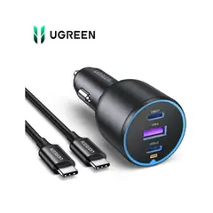 UGREEN - Cargador de Carro 130w y Cable 100w