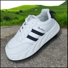 GENERICO - ZAPATILLA PARA DAMA FASHION YIRONG BLANCONEGRO - V154