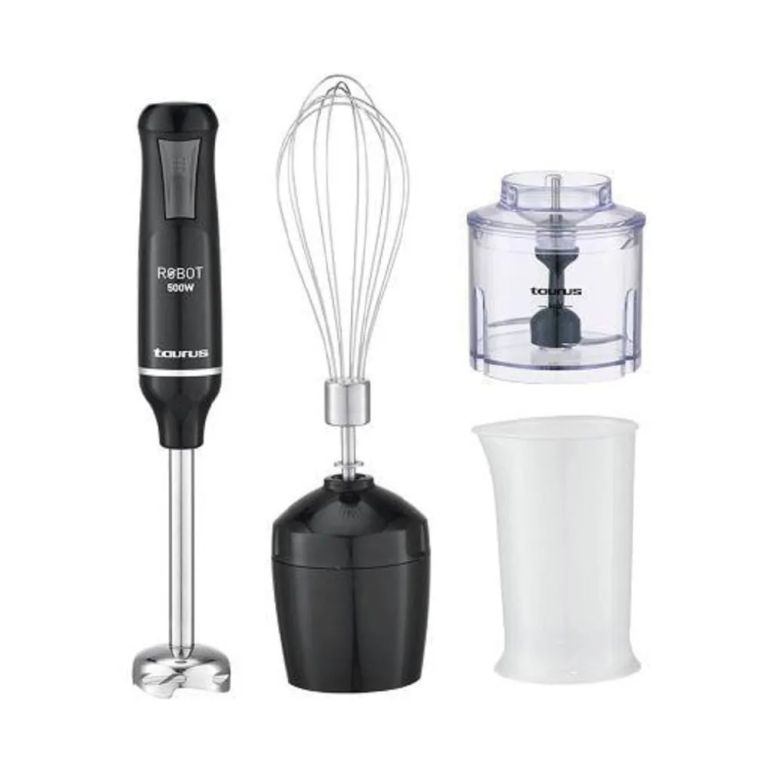 Batidora de Inmersion Robot 500 Plus Inox II Negro