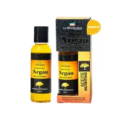 LA BRASILIANA - Tratamiento Capilar Aceite Nutritivo De Argán de 60ml