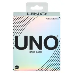 UNO - Mattel Games Juego de Cartas Platinum