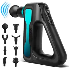 MASSAGE GUNS - Pistola Masajeadora Profesional 8 en 1 Recargable