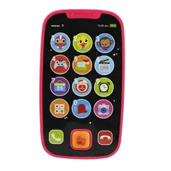 BASA - Juguete Teléfono Mi Primer Smart Phone Fucsia