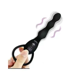 GENERICO - VIBRADOR PLUG ANAL DE SILICONA