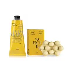 NATURA - Jabón masajeador + hidratante de manos MARACUYA EKOS