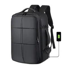 GENERICO - Mochila De Viaje Expandible 40L Multifunción Potalaptop 17 Negocios