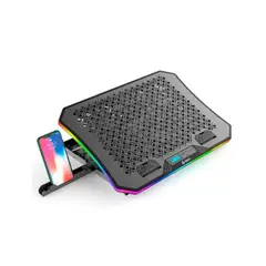 TEROS - Cooler TE-7130N RGB compatible con notebooks de hasta 156