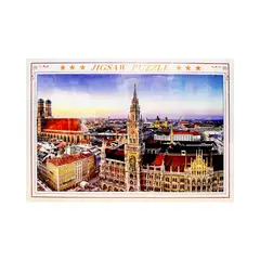 GENERICO - Rompecabezas de 1000 pcs Atardecer de Ciudad