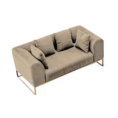 BARAKA HOME - Sofá Luxury Dolneni 2 Cuerpos - Beige claro