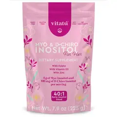 GENERICO - Myo y D-chiro Inositol 40:1 Polvo 45 Servings - Vitatu