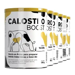 CALOSTRO BOOST - Polvo 180 Porciones Sin Lactosa Pack 6 Latas