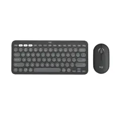 LOGITECH - Teclado K380S y Mouse M350S Grafito Bluetooth