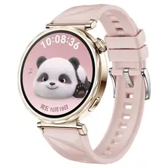 GENERICO - Correa para Huawei GT4 41mm Silicona Rosado