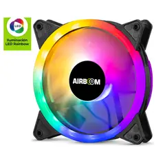 AIRBOOM - Ventilador para Case Gamer Doble Halo Aureola AB111 Rainbow