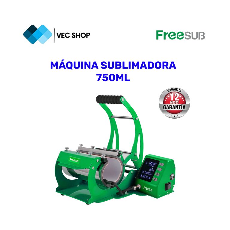 Maquina de Sublimación 750 ml Sublimadora Freesub