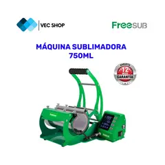 GENERICO - Maquina de Sublimación 750 ml Sublimadora Freesub