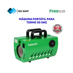 GENERICO - Maquina de Sublimación Portátil para Termo 30 oz Sublimadora Freesub