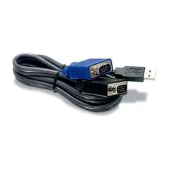 TRENDNET - CABLE PARA KVM USB VGA 18M NEGRO PN TK-CU06