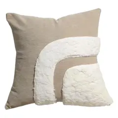 GENERICO - Cojin Beige Terra Nórdico 50X50 cm