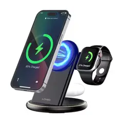 LDNIO - Cargador Inalámbrico Carga Rapida WL02 Base Magnética