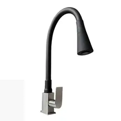 XM - LLAVE GANSO FLEXIBLE AL MUEBLE NEGRO JZ304089