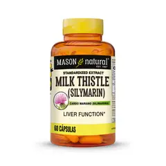 MASON NATURAL - Milk Thistle (Silimarina) - - 60 Cápsulas