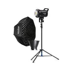 GODOX - Luz Continua SL60IID + Parante + Softbox FW95