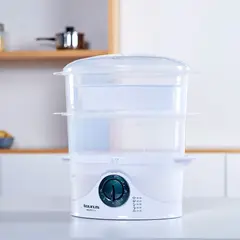 TAURUS - Vaporera de Alimentos SALUTECOOK Blanco