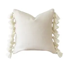 GENERICO - Funda Bohemio Perla 50X50 Cm + Borlas