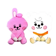 GENERICO - Pack 2 peluches Baby BTS BT21 Cooky RJ