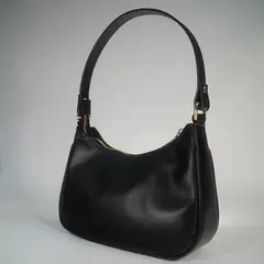 LIZARASO - CARTERA MEDIA LUNA DE CUERO PARA MUJER CUEROS
