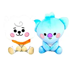 GENERICO - Pack 2 peluches Baby BTS BT21 RJ Koya