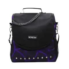 CHILDRENS CLUB - Lonchera Merlina Addams Morado