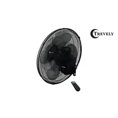 TREVELY - Ventilador Industrial de pared 20 VT-204 - control remoto - 135W