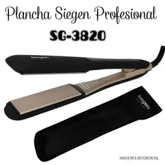 SIEGEN - Plancha Alisadora SG3820 Con Placas De Cerámica