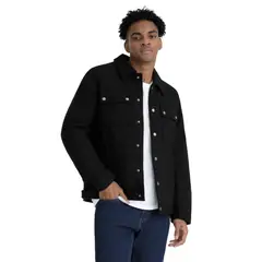 DOCKERS - Casaca Hombre Wool Blend Regular Fit Negro