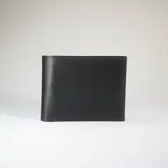 LIZARASO - BILLETERA DE CUERO PARA HOMBRE EN COLOR ENTERO DE CUEROS