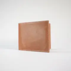 LIZARASO - BILLETERA DE CUERO PARA HOMBRE EN COLOR ENTERO DE CUEROS