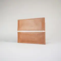 LIZARASO - BILLETERA DE CUERO PARA HOMBRE CON FRANJA CUEROS