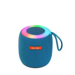 GENERICO - PARLANTE BLUETOOTH GRECTINE LED AZUL