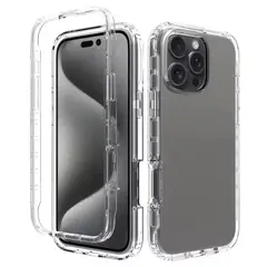 JET - CASE 360 3 EN 1 TRANSPARENTE IPHONE 14 PRO